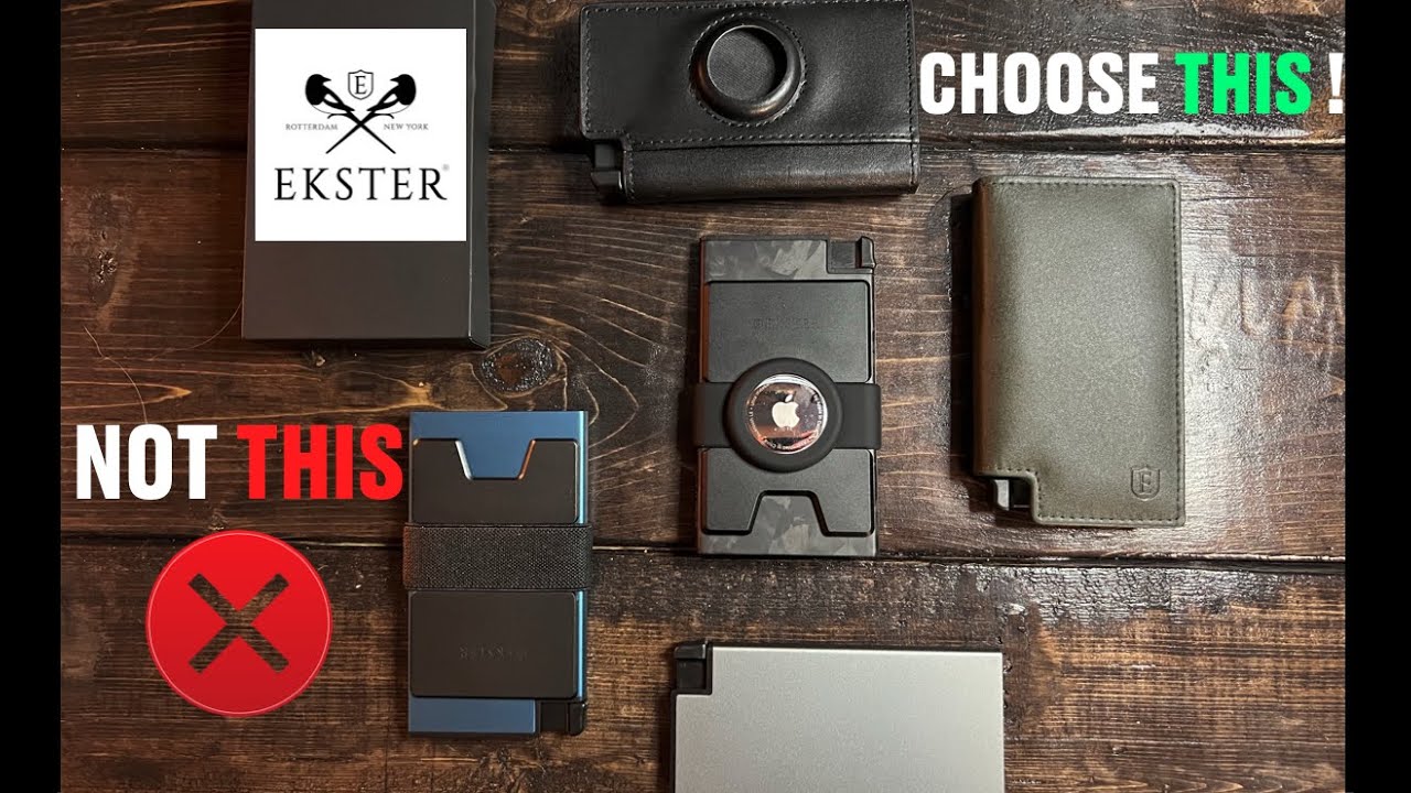 WHICH TO BUY? Every EKSTER Wallet Reviewed - Parliament vs. AirTag Wallet vs. Cardholder AND MORE !