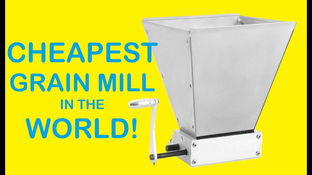 I bought the cheapest malt mill in the world!