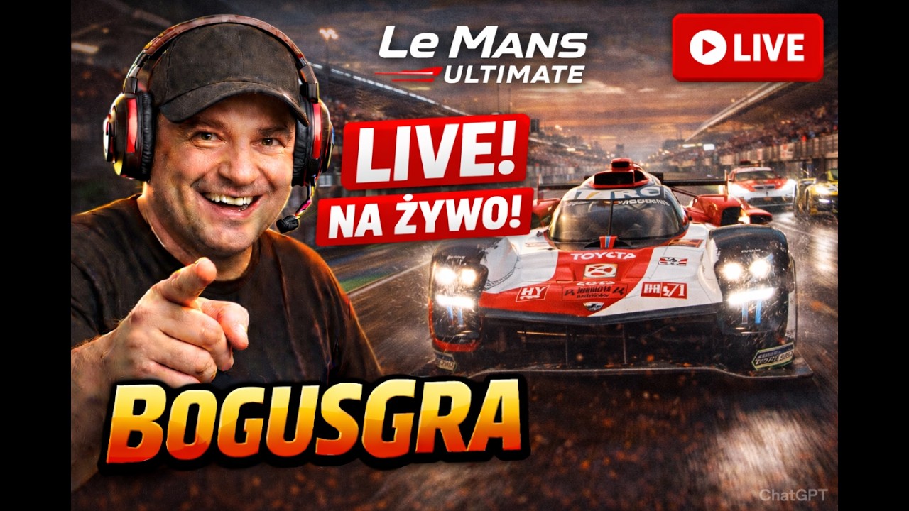 🔴LIVE🔴Le Mans Ultimate - GT3 Tak Na Luzie Multik Nauka [PC]