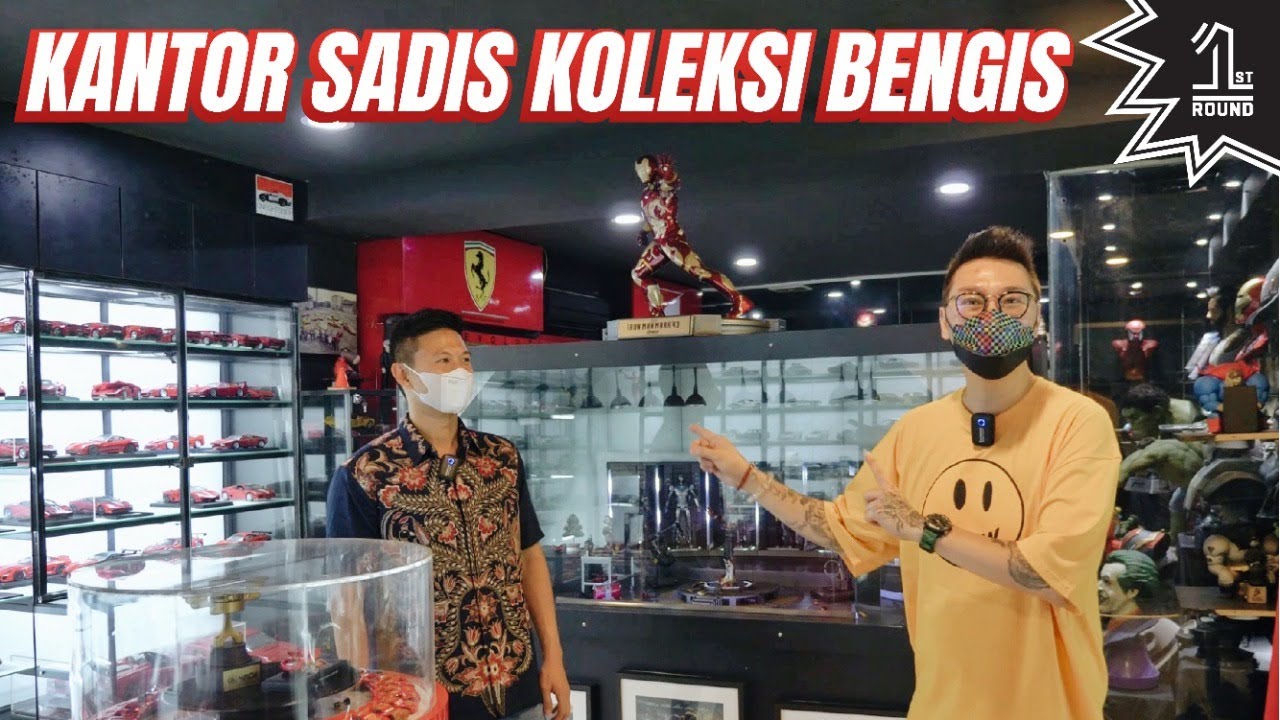 Koleksi Sadis Diecast Ferrari, Lamborgini, Diorama F1, BMW Art Car Museum, Hot Toys Marvel & DC