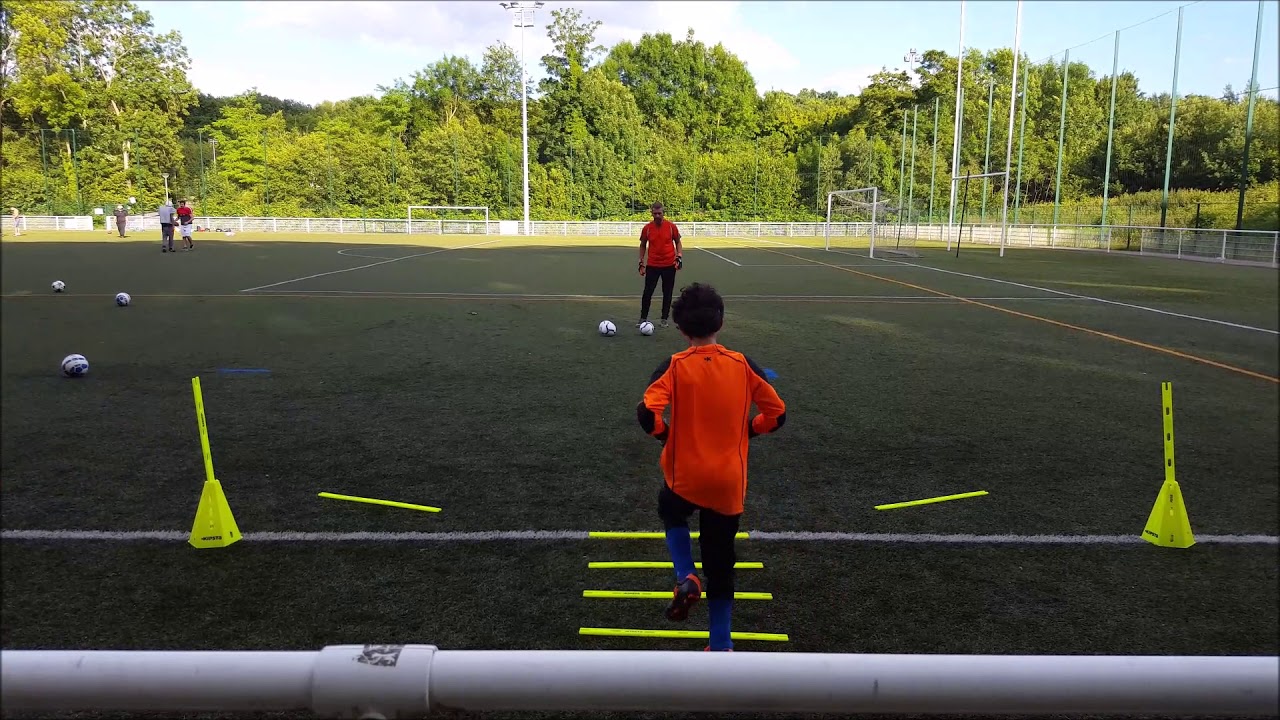 Léo (U9) - Spécifique Gardiens - AS Champs s/ Marne (09-06-2017)