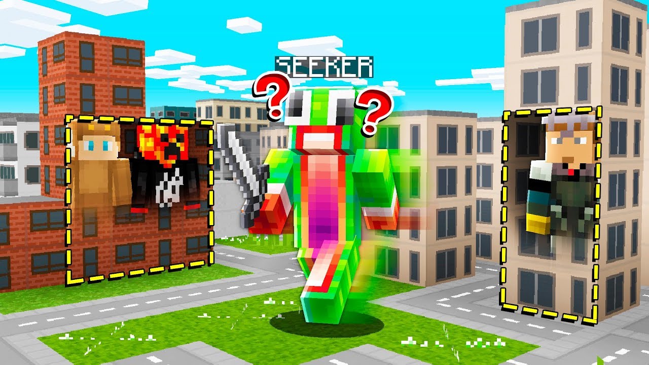 HIDE AND SEEK IN THE WORLD'S SMALLEST CITY! W/ UNSPEAKABLEGAMING, PRESTONPLAYZ, & LOGDOTZIP