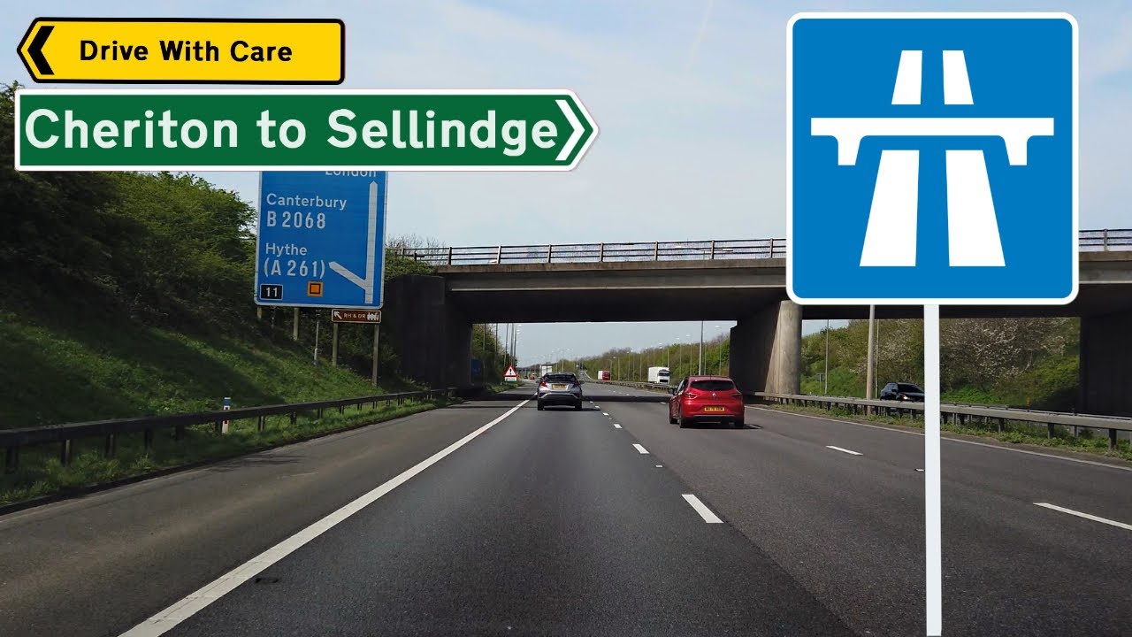 Driving Cheriton to Sellindge