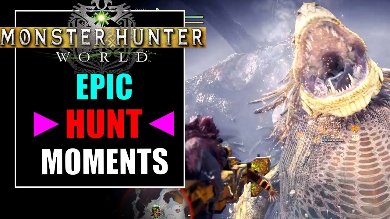 ► Monster Hunter World - Hilarious Moments Compilation