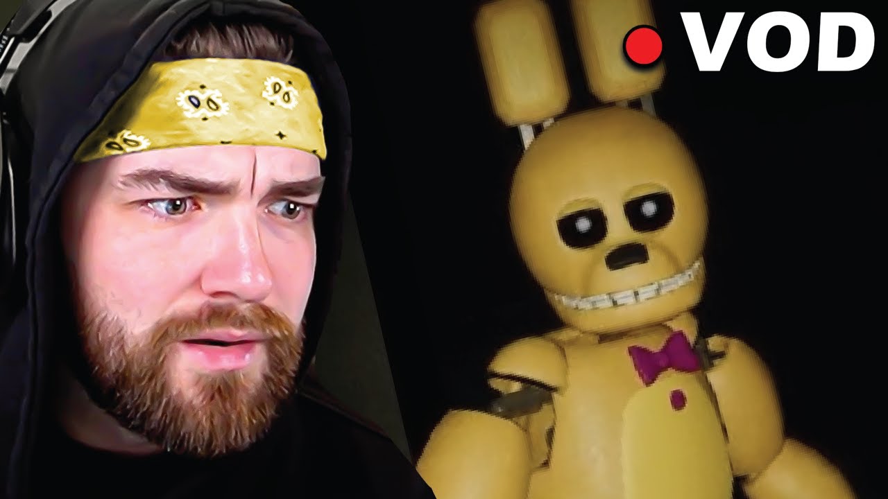 PLAYING FNAF FROM THE DEEP WEB + New Horror Games | KingWoolz VOD