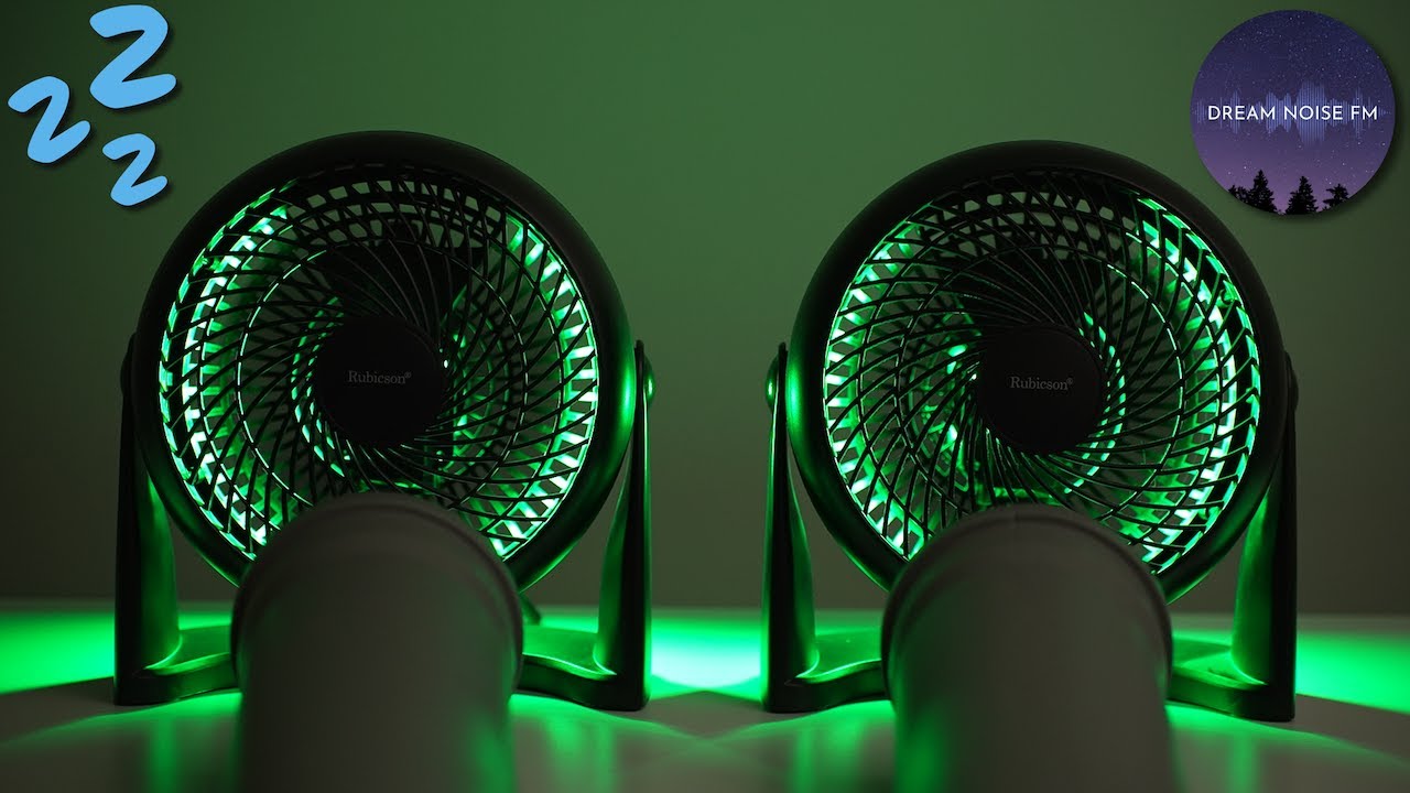 2 Fans Through Tubes – Deep Soothing Sleep Sound | Fall Asleep Fast