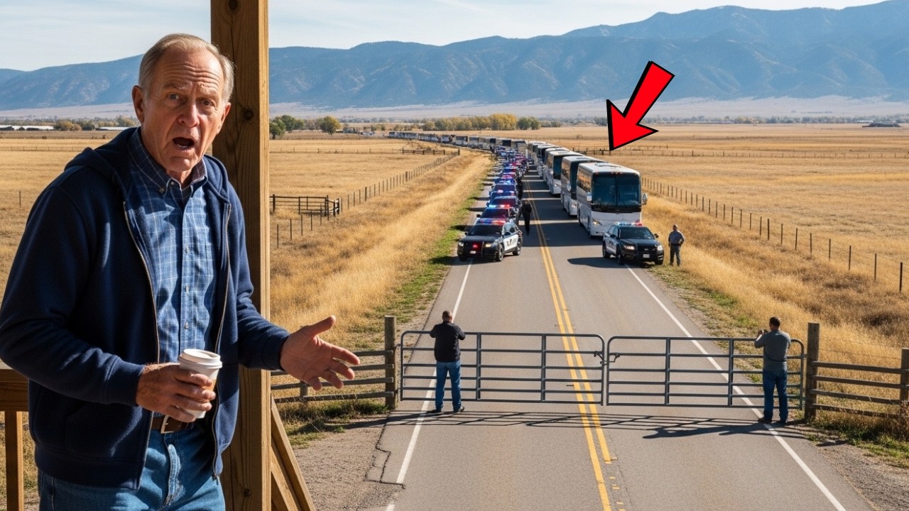 HOA Sent 50 Tour Buses Onto My Land — They Froze When My Locked Gate Stopped Everything