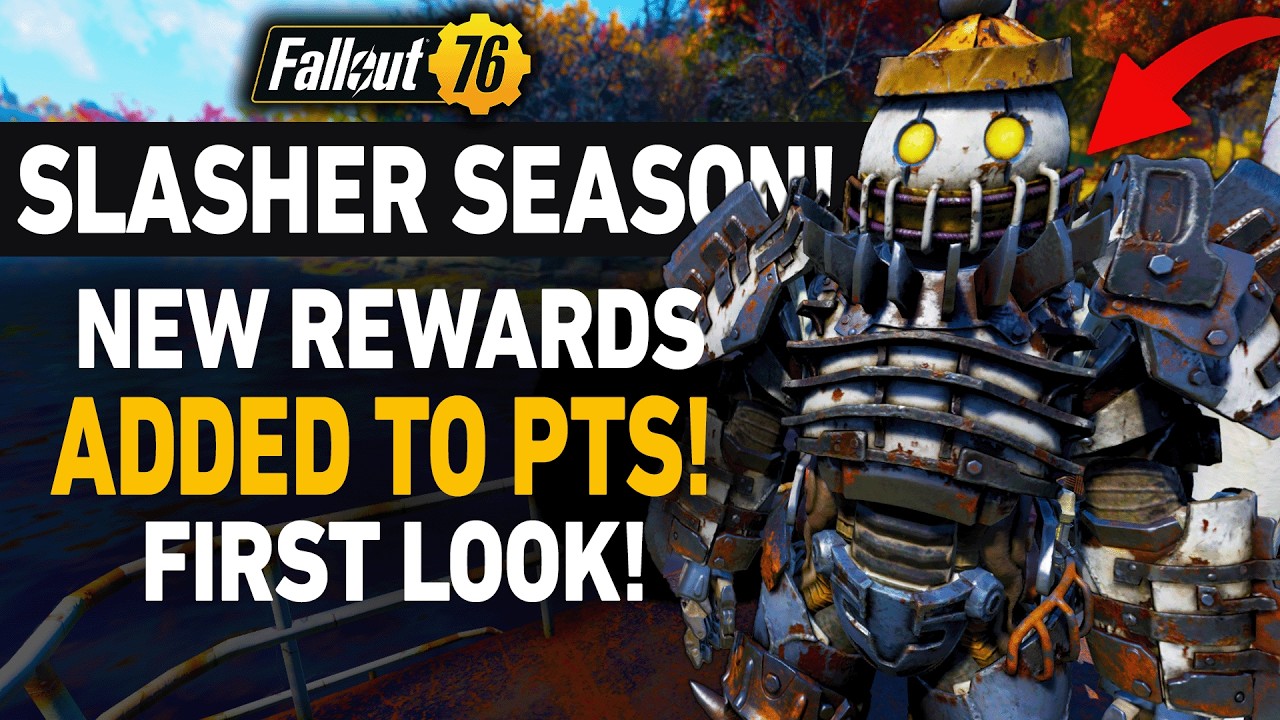 НОВЫЕ награды сезона &laquo;Слэшер&raquo; в Fallout 76 + прохождение частей 1 и 2 (PTS)