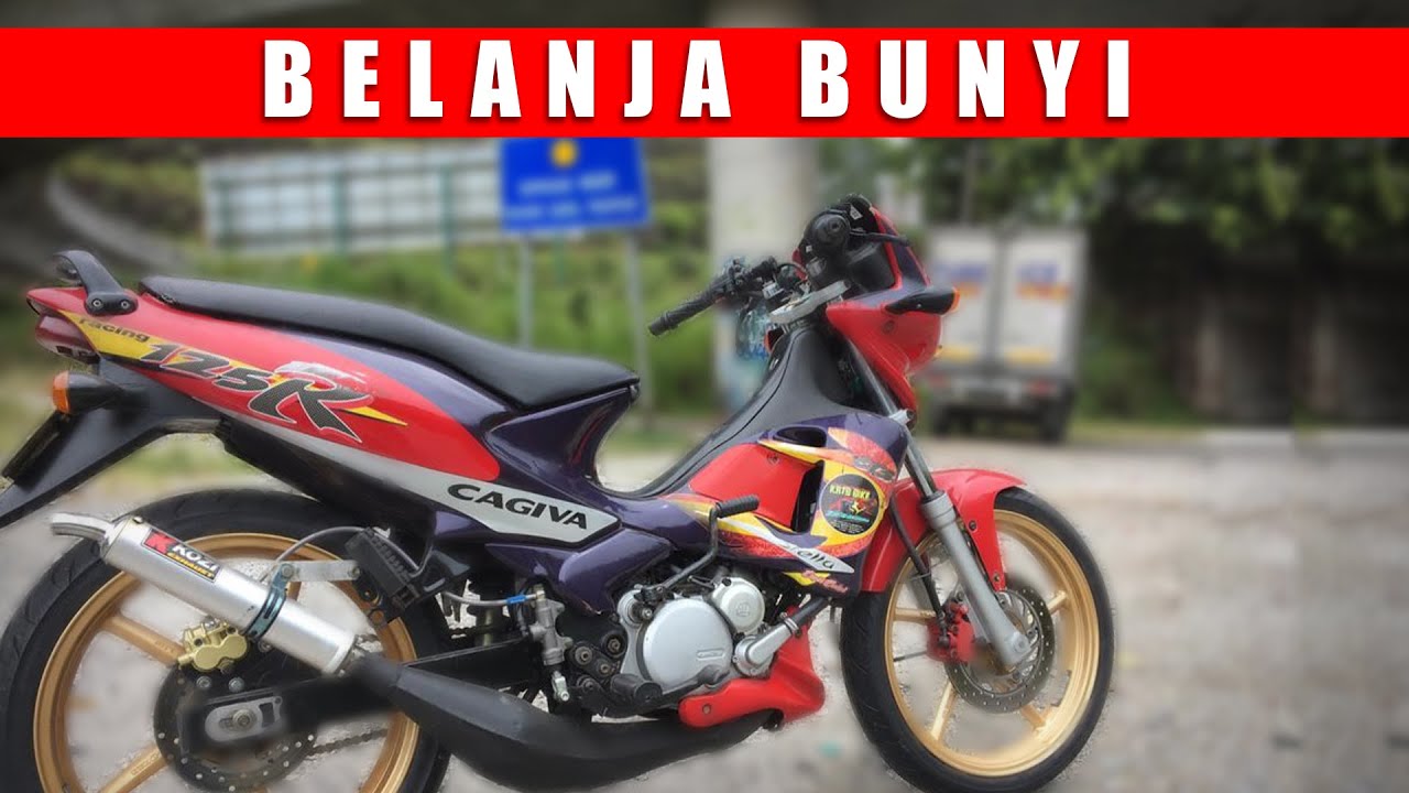 PAYUNG BUNYI SYAHDU! CAGIVA STELLA 125R