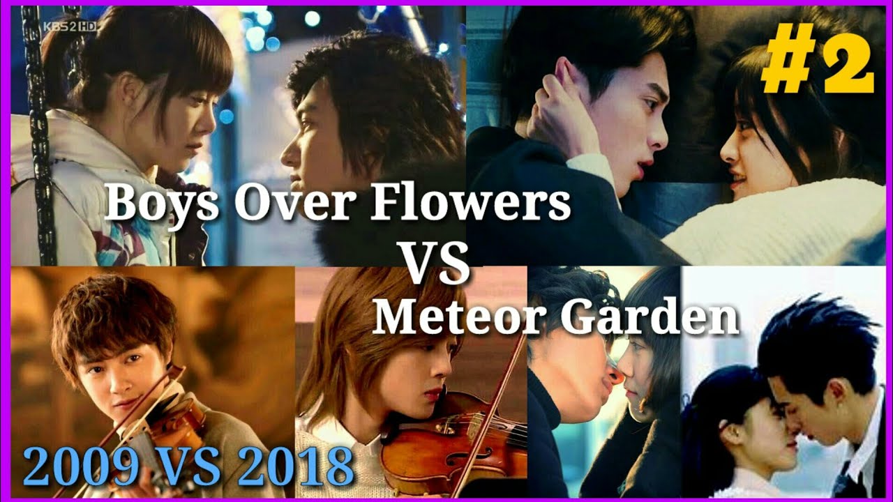 Boys Over Flowers vs Meteor Garden 2018 | Escenas paralelas #2