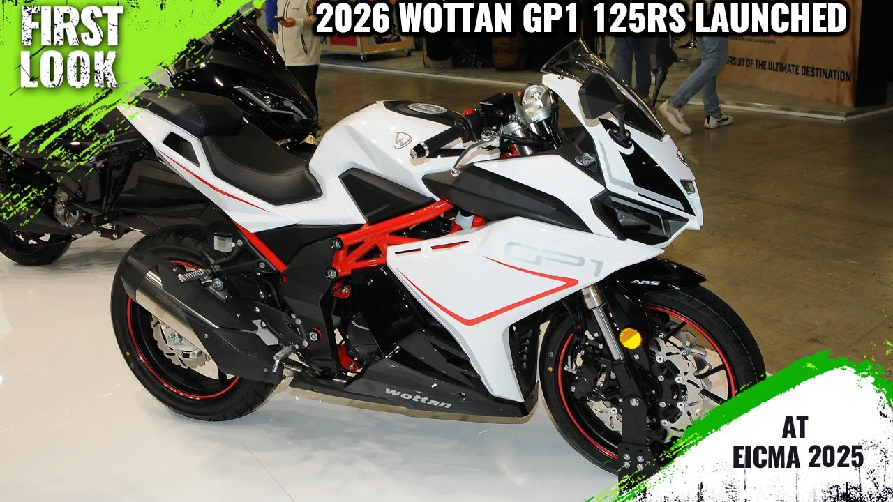 2026 Wottan GP1 125RS Launched At EICMA 2025 - First Look - Full Exterior