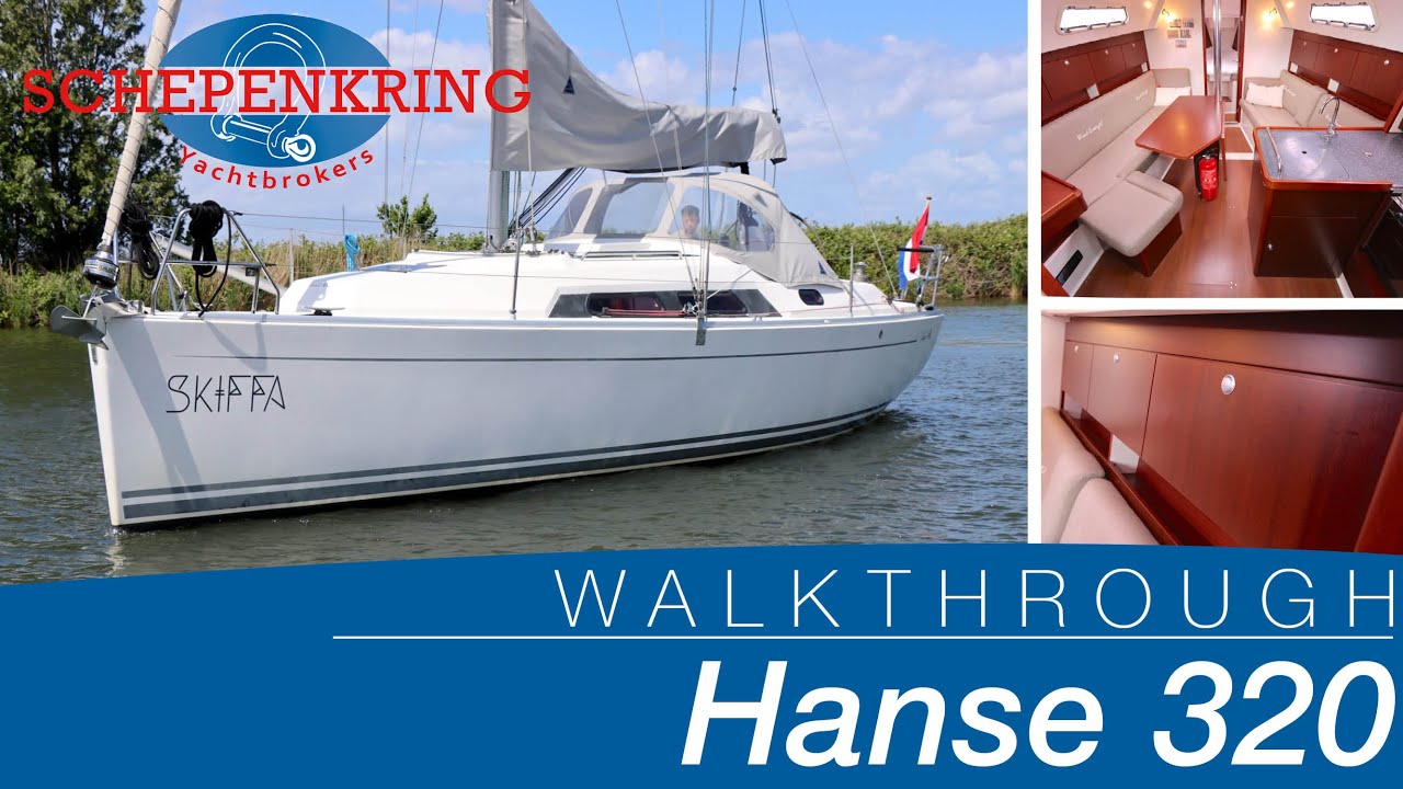 Hanse 320 for sale | Yacht Walkthrough | @ Schepenkring Lelystad | 4K