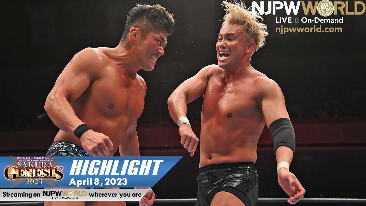 SAKURA GENESIS 2023 HIGHLIGHT｜NJPW, 4/8/23
