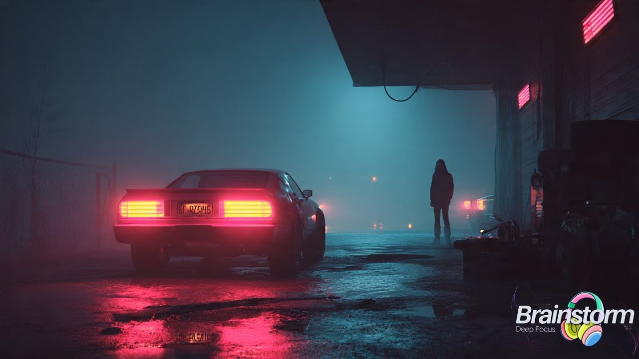 Ultimate Synthwave Study Music - 2 Hour Focus & Concentration