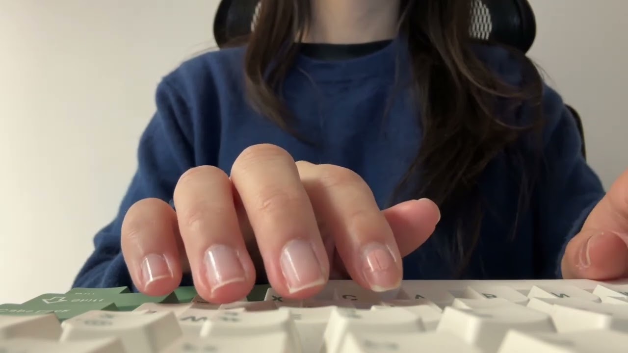 keyboard asmr | clickity clackity ⌨️🖱️