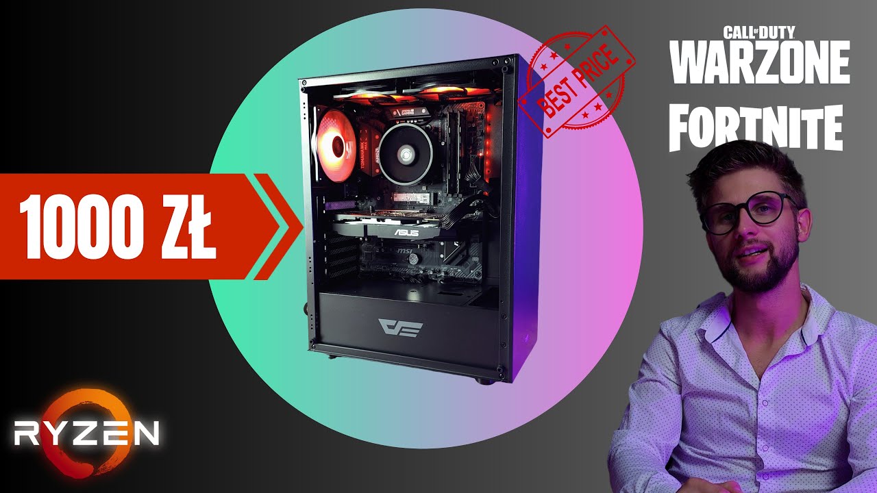 Najlepszy Komputer PC za 1000 zł 2024 / 2025 #1000 #test #dogier  #fortnite #warzone