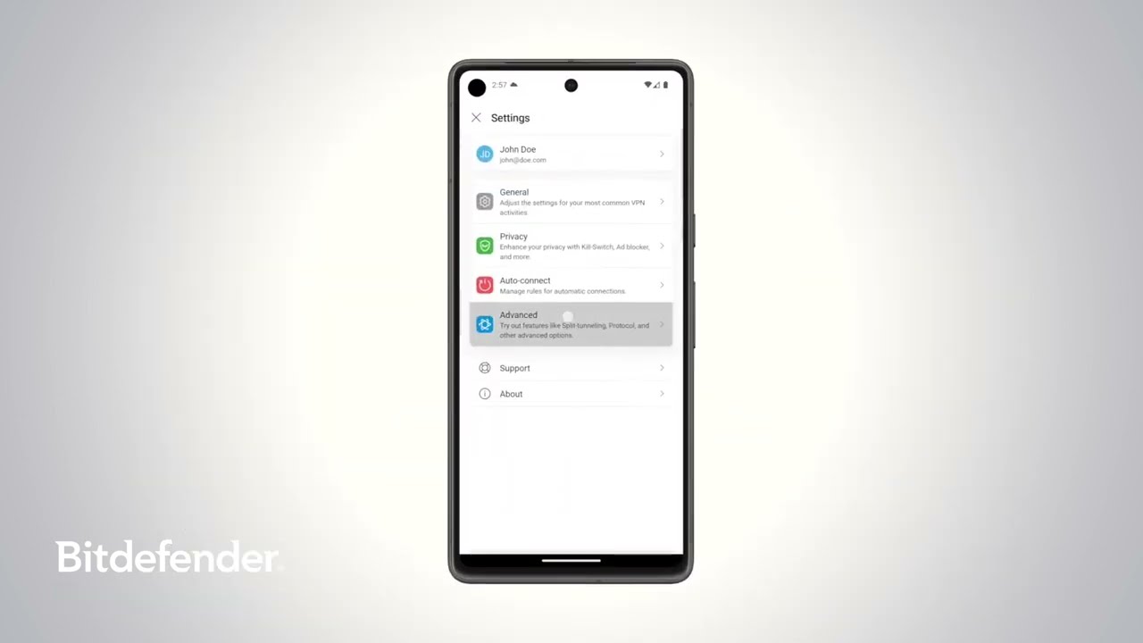 Bitdefender VPN - Guia f&aacute;cil
