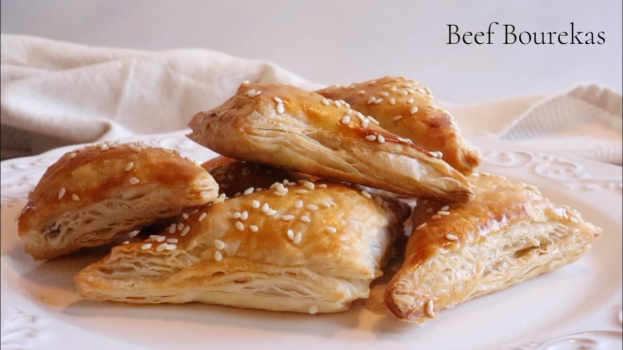 Beef Bourekas | Beef Filled Puff Pastry FFB Blonde in the Kitchen