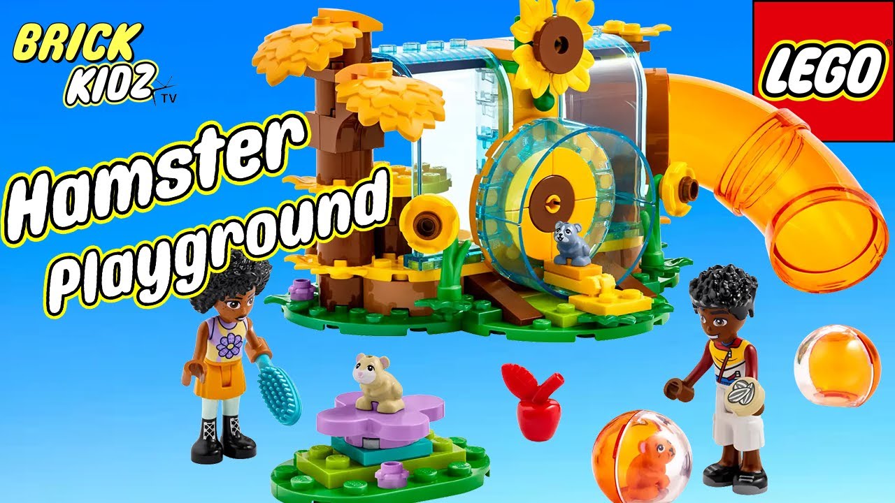 Lego 42601 Hamster Playground Speed Build - Brick Kidz TV