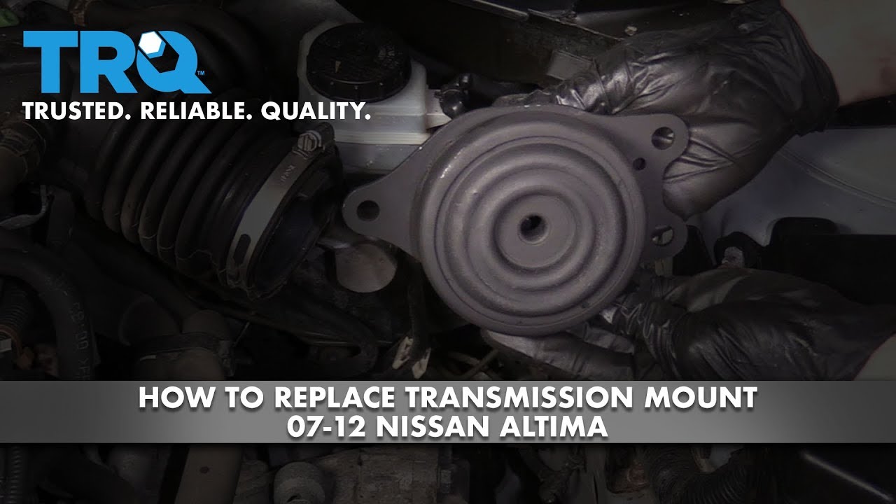 Как заменить опору коробки передач Nissan Altima 2007-12