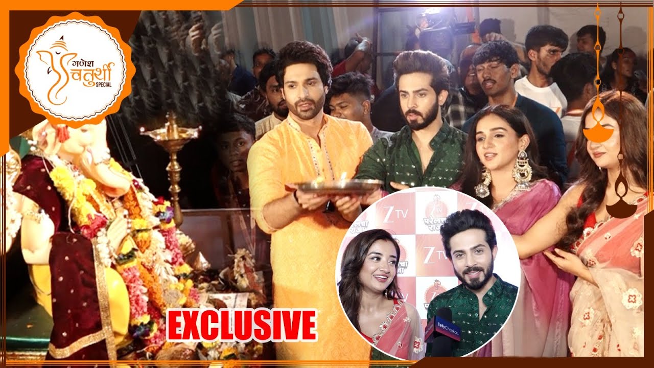 Sagar Parekh और Pranjali Parihar ने बाप्पा के दर्शन, और शो Slot पर किया React | Exclusive