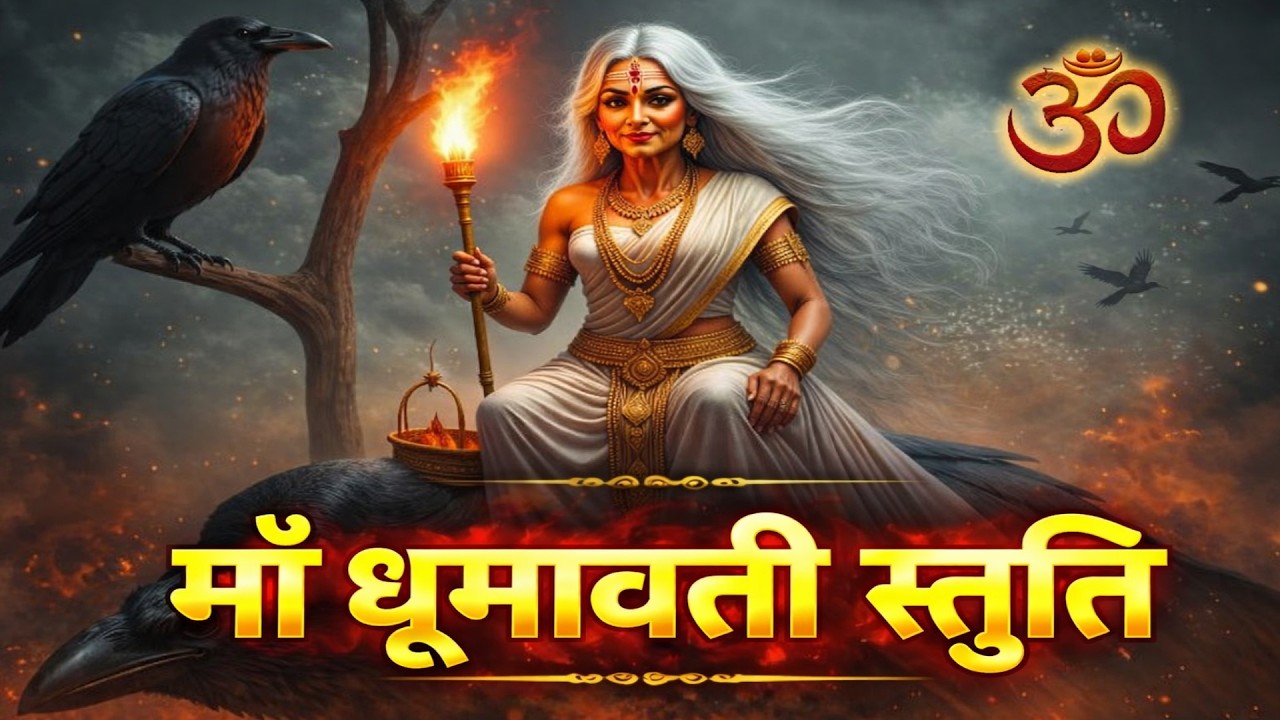 माँ धूमावती स्तुति 🔥 | Dhumavati Stuti | दरिद्रता, शत्रु और दुर्भाग्य नाशक चमत्कारी स्तोत्र