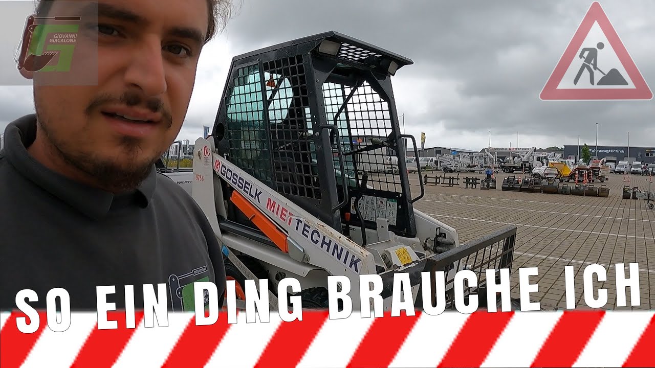 Ich fahre BOBCAT😍😂 | Der Macker mit dem Bagger