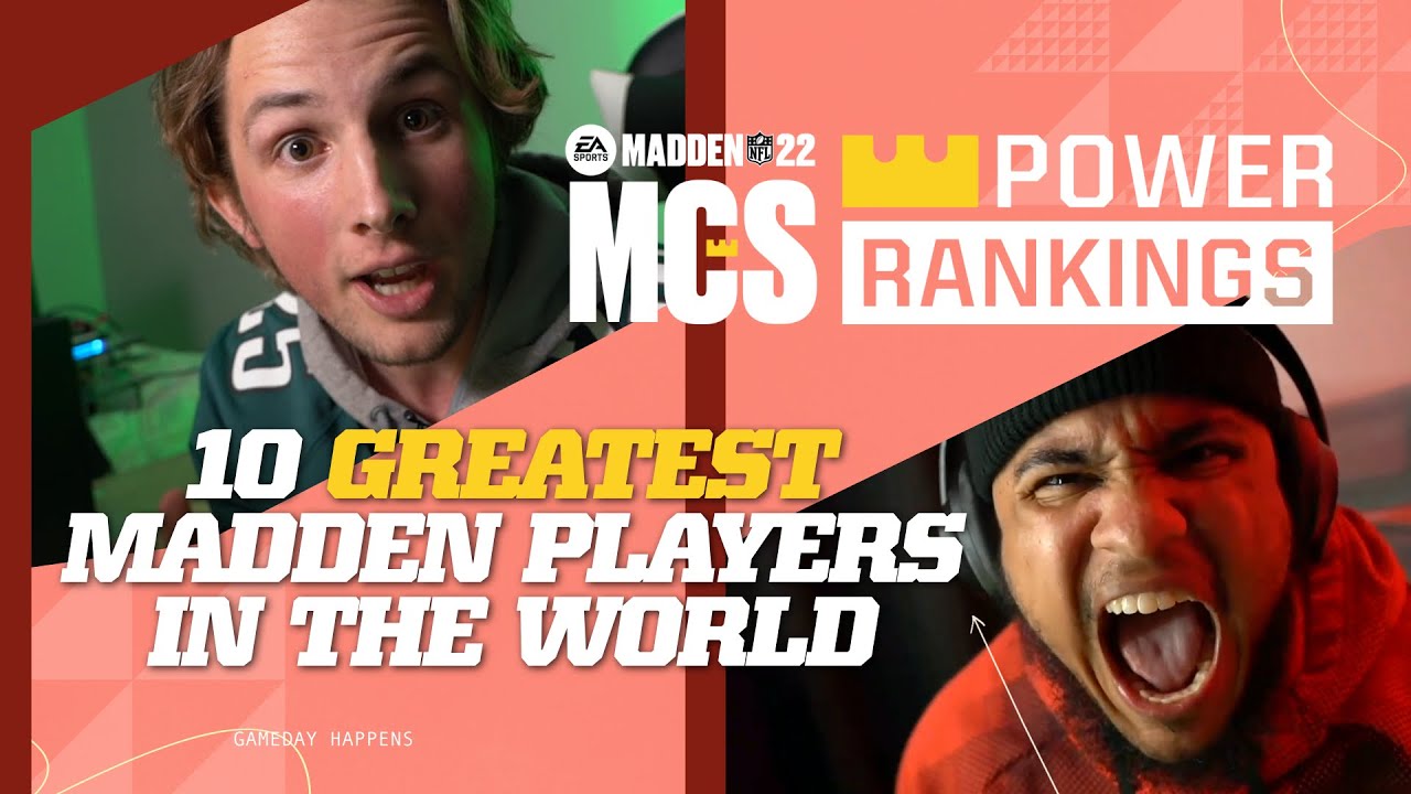 👑 10 Greatest Madden 22 Players in the World 🏈 | Power Rankings | MCS | Madden NFL 22