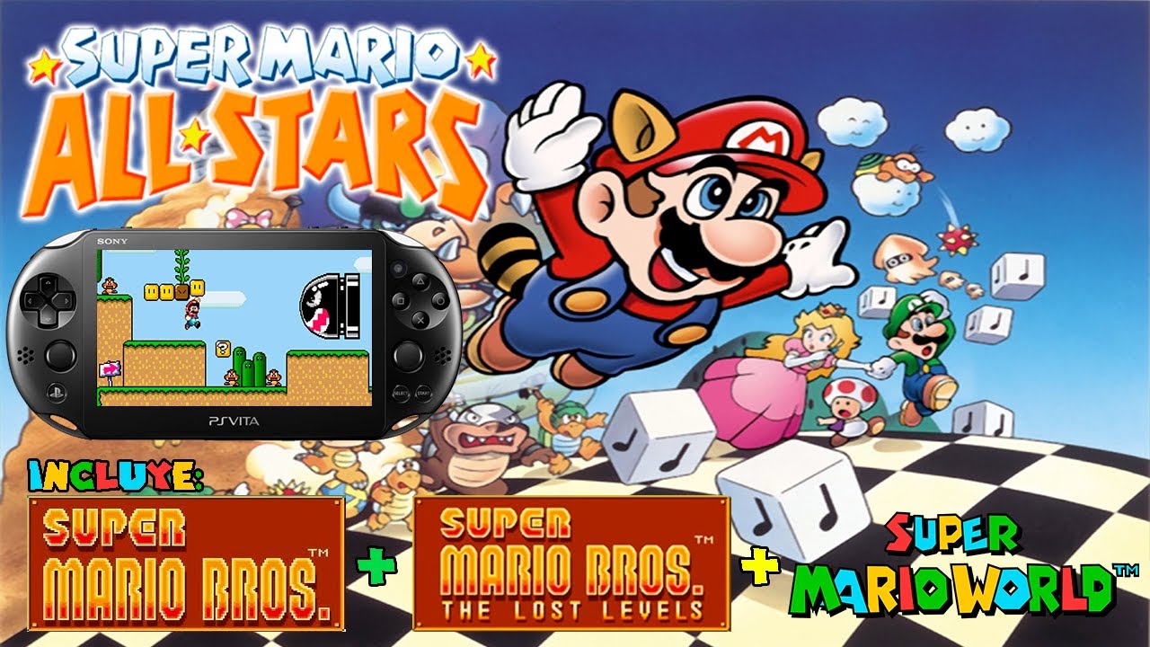 PS Vita - Port SUPER MARIO ALL STARS v1.0