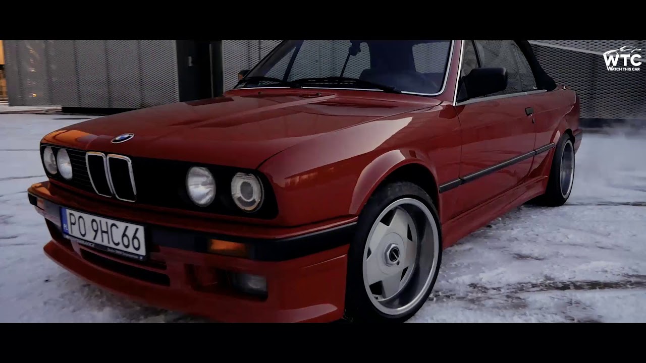 Snow fun 2021 #BMW #e30 cabrio #watchthiscar