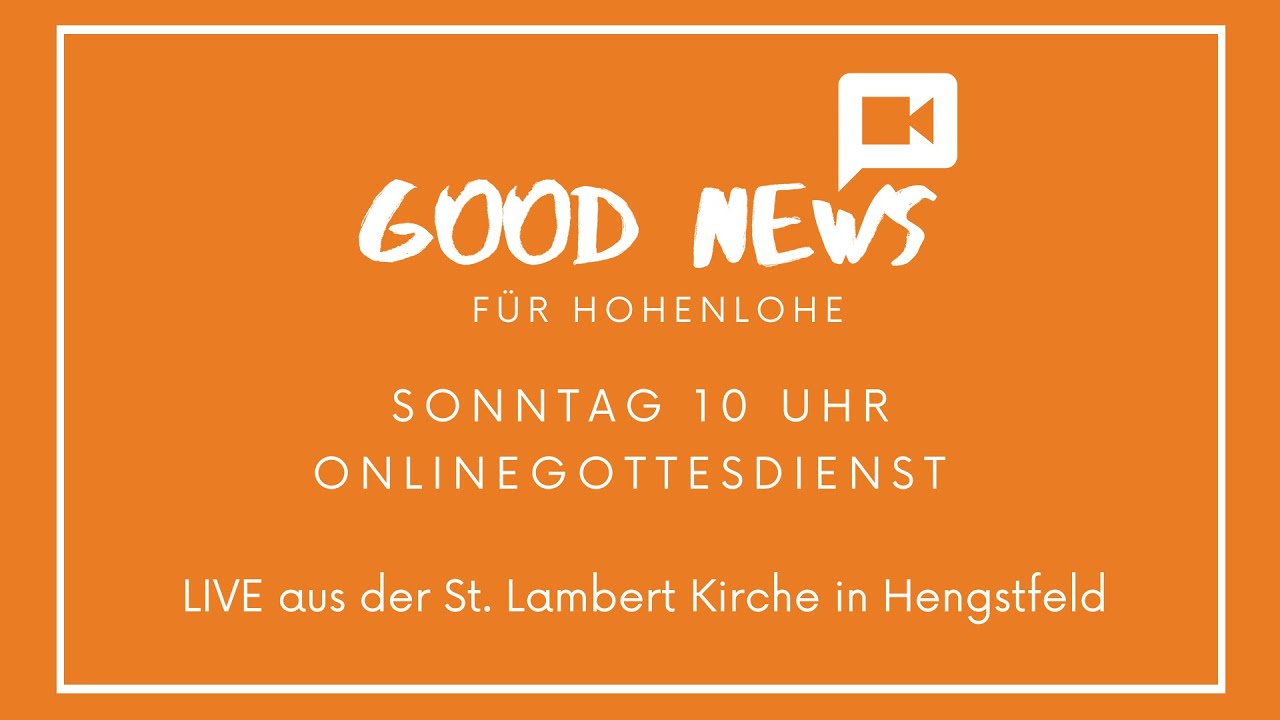 Gottesdienst am 10.05.2020, 10:00 Uhr 