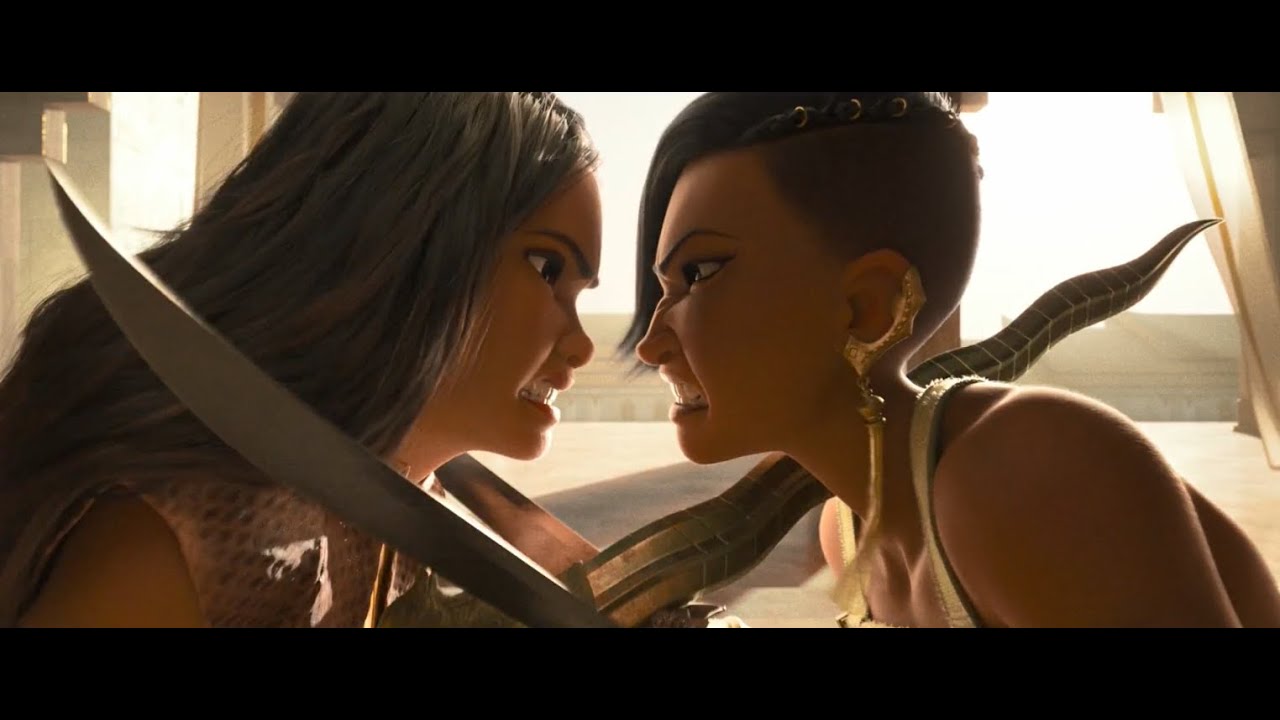 Raya vs Namaari - Raya and the Last Dragon (2021)
