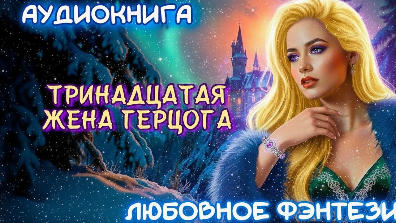 💖 ТРИНАДЦАТАЯ ЖЕНА ГЕРЦОГА 💖🌸 АУДИОКНИГА ЛЮБОВНОЕ ФЭНТЕЗИ | Полностью 🌸