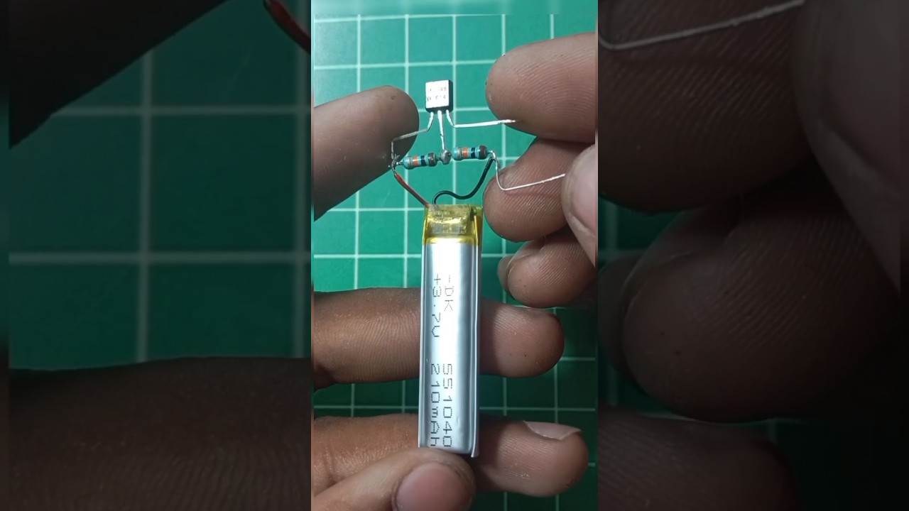 3v to 1.5v easy project by bc548