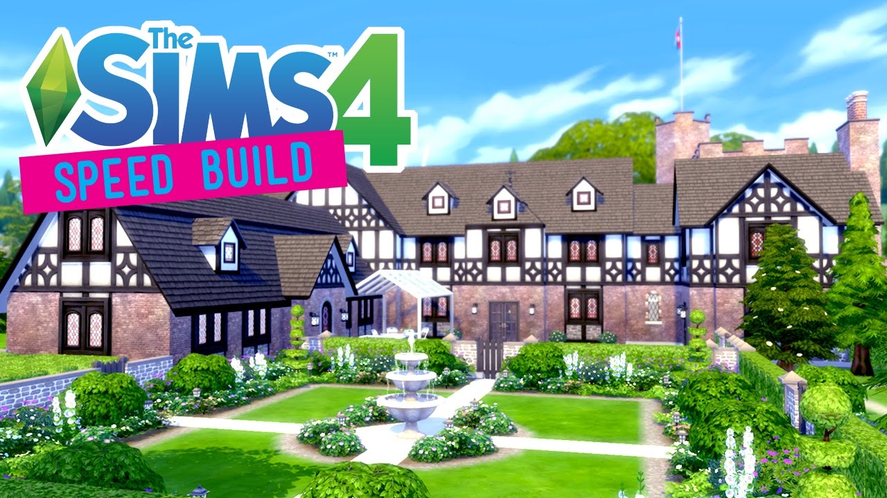 The Sims 4 -Speed Build- Capp Castle (Veronaville Re-imagined) - No CC -