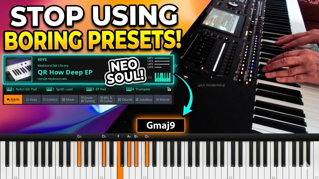 Korg Pa5X tutorial: how to program Electric Pianos