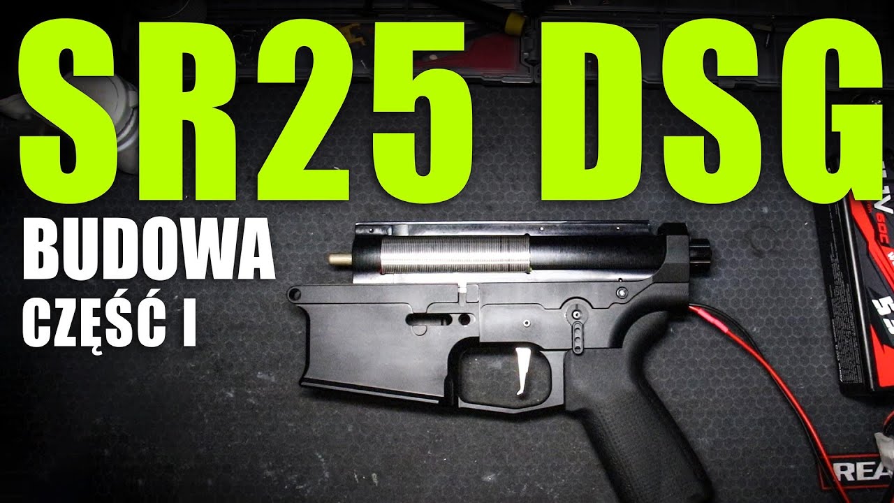 Budowa szturmowego SR25 w układzie DSG | Część I | Mechanika i pneumatyka