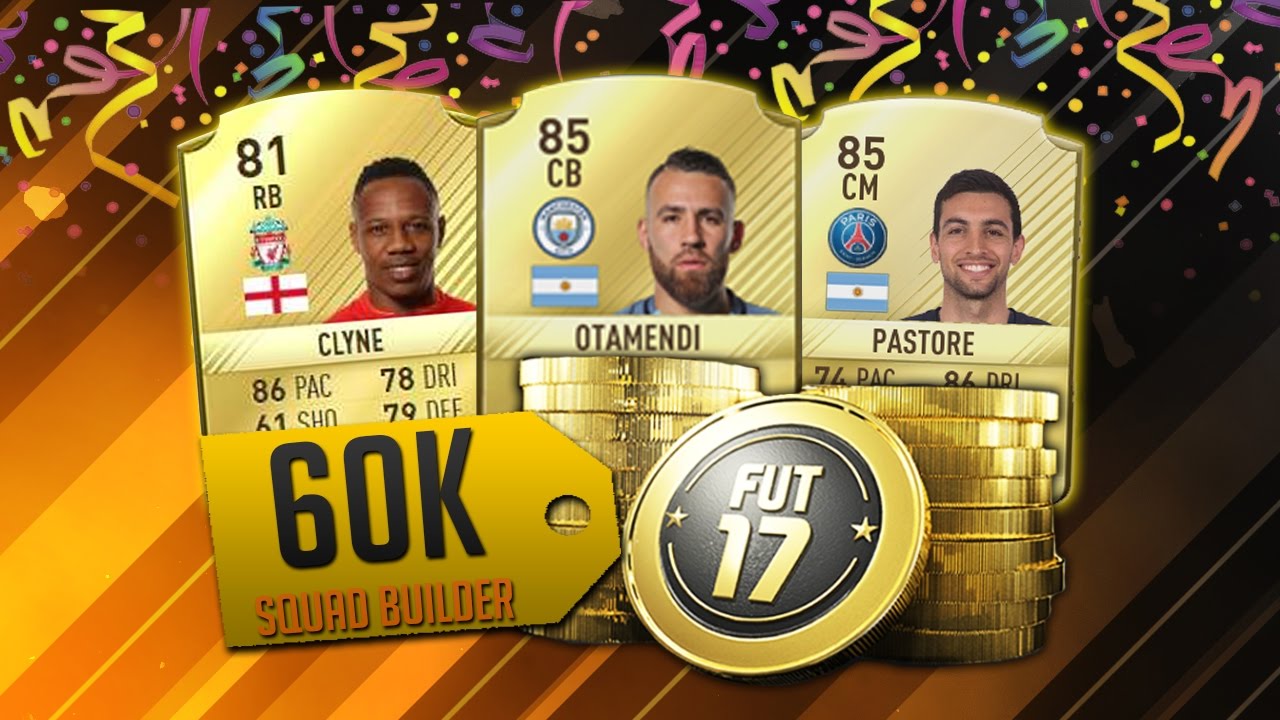 INSANE 3 LEAGUE HYBRID || 60K Squad Builder || Fifa 17