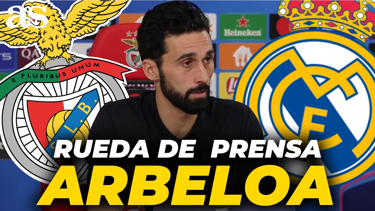 ÁLVARO ARBELOA, RUEDA DE PRENSA COMPLETA hoy BENFICA 0 REAL MADRID 1: Racismo, Vinicius...