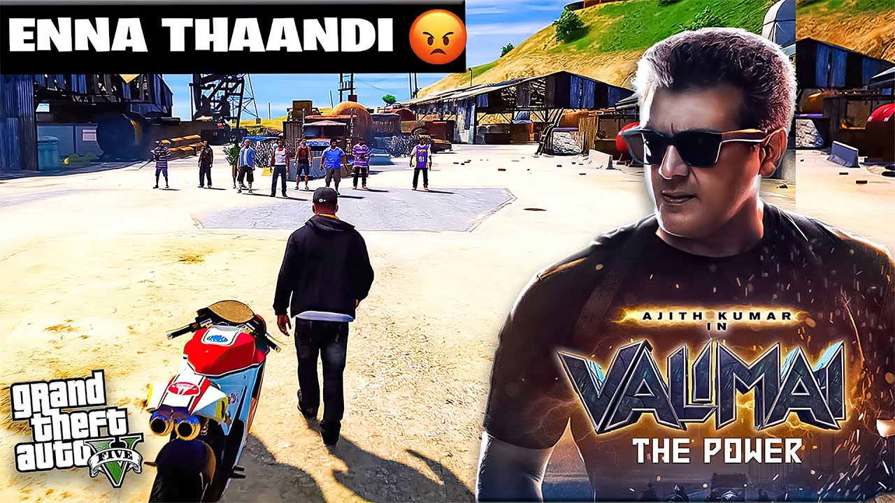 GTA5 : FRANKLIN THALA MISSION STEALING BIKE BMW IN GTA 5 | GTA 5 IN TAMIL