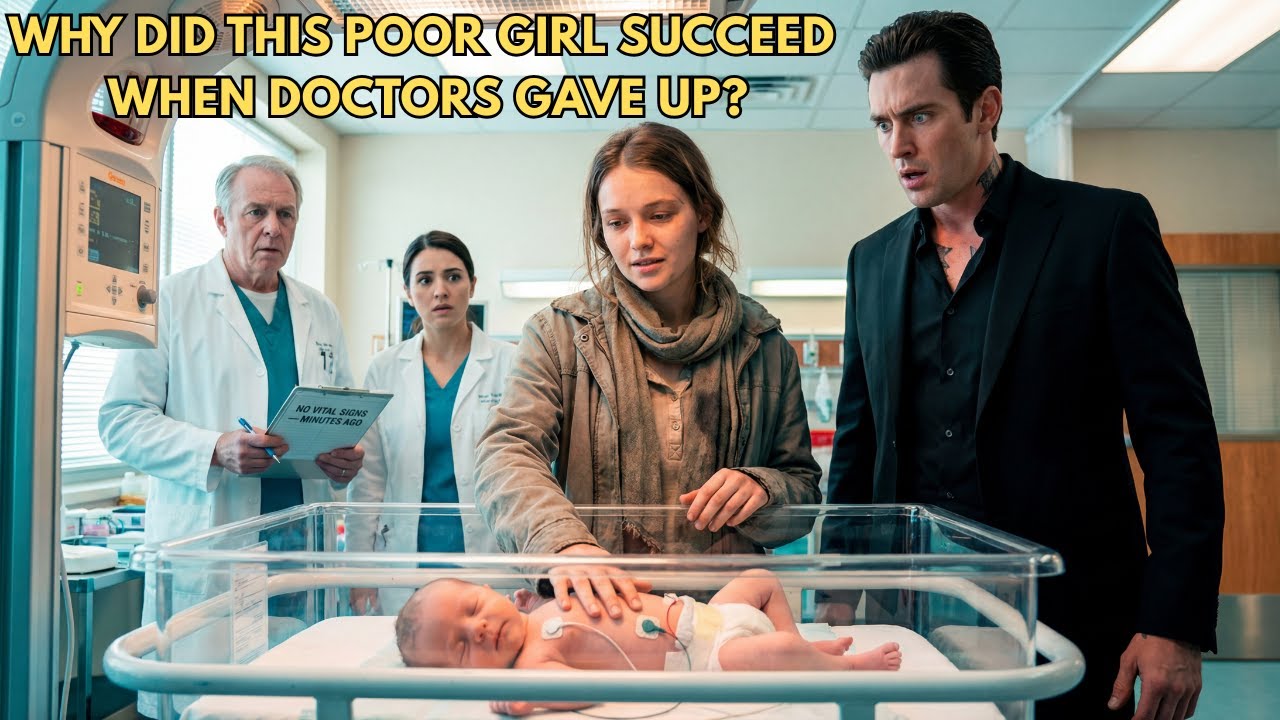 Doctors Said the Mafia Boss’s Baby Was DEAD — Until a POOR Girl Did a MIRACLE