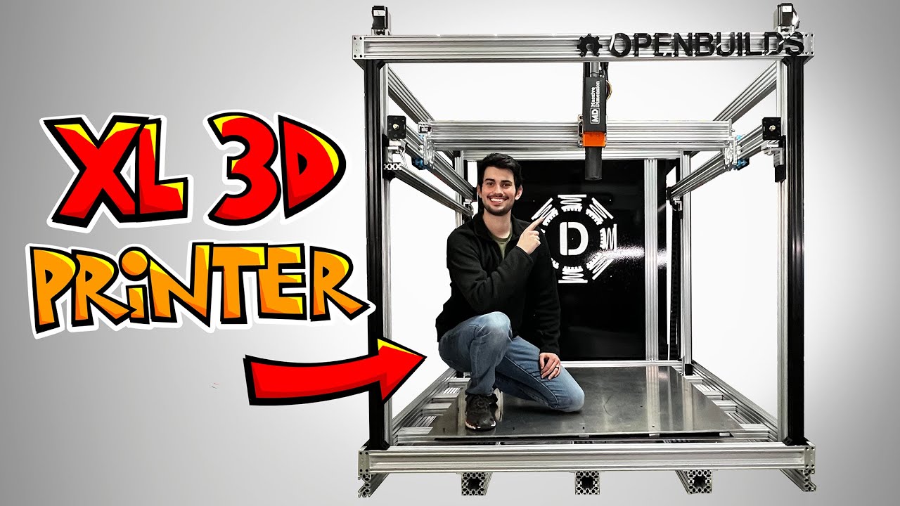 Building a Large Format 3D Printer – Part 2: Motion