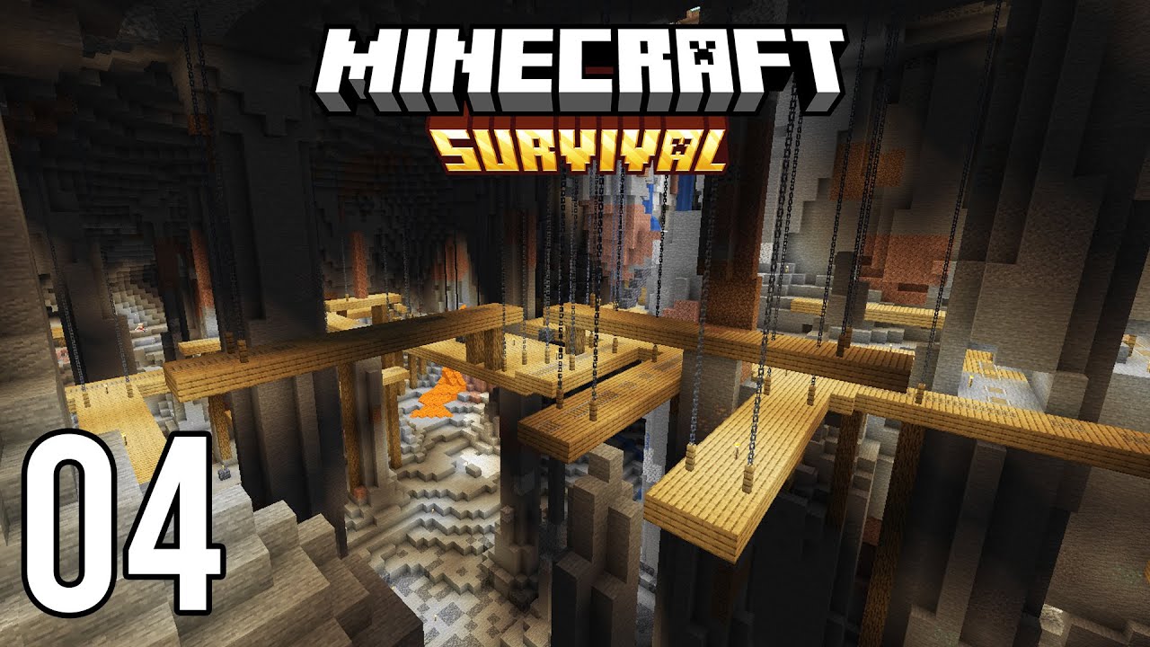 DOĞAL YERALTI ŞEHRİ! - Minecraft Ekiple Survival - Bölüm 4