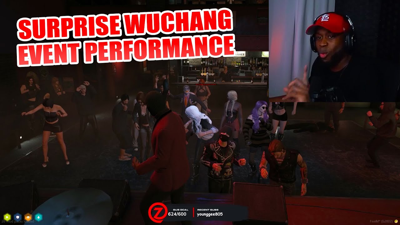 Zolo Does SURPRISE WuChang Event Performance 🔥 | NoPixel 4.0