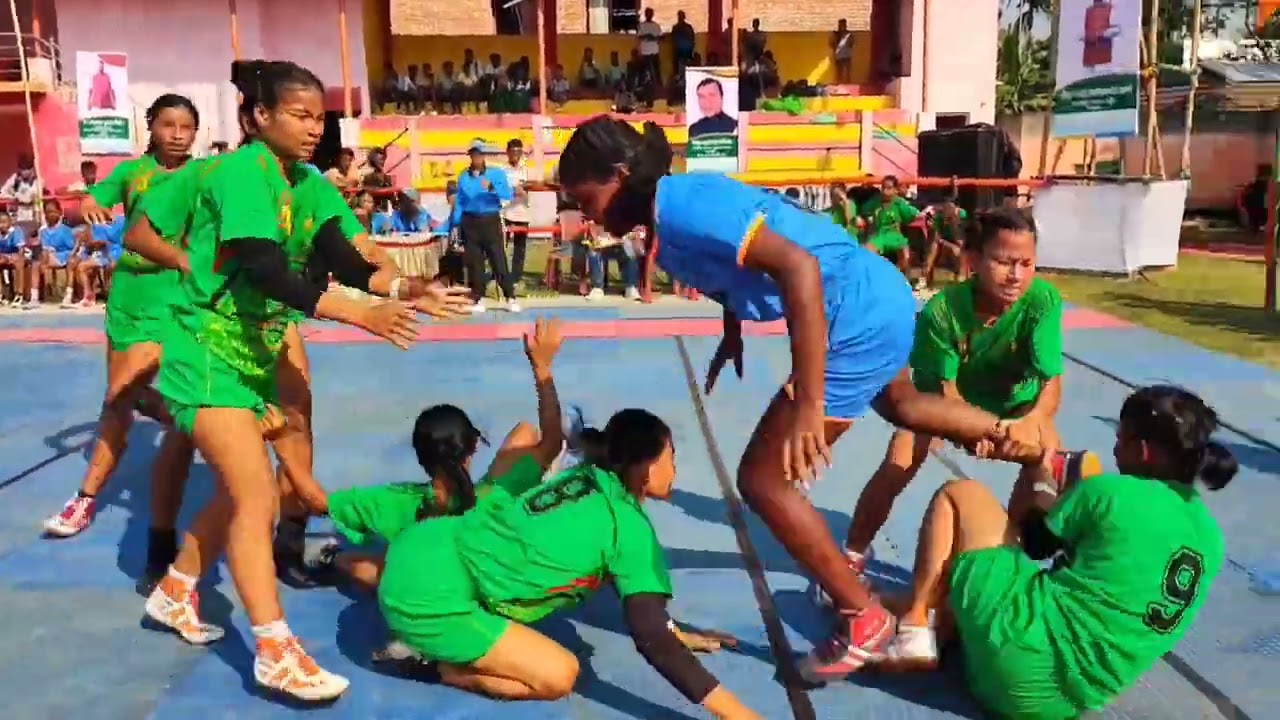 NAHARKATIA vs KOKRAJHAR 15th All Assam Sub Junior girls Inter dist at Dhubri Bilashipara 