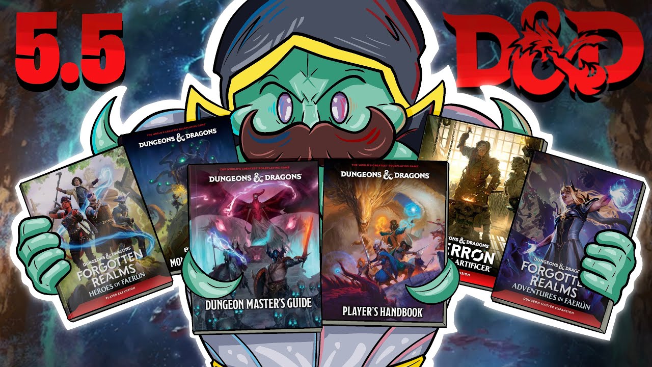 I Built a D&D Campaign Using Only 5.5e Books