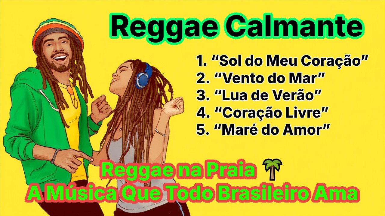 Saudade de Você 🌅 Reggae Brasileiro Que Vai Tocar Seu Coração