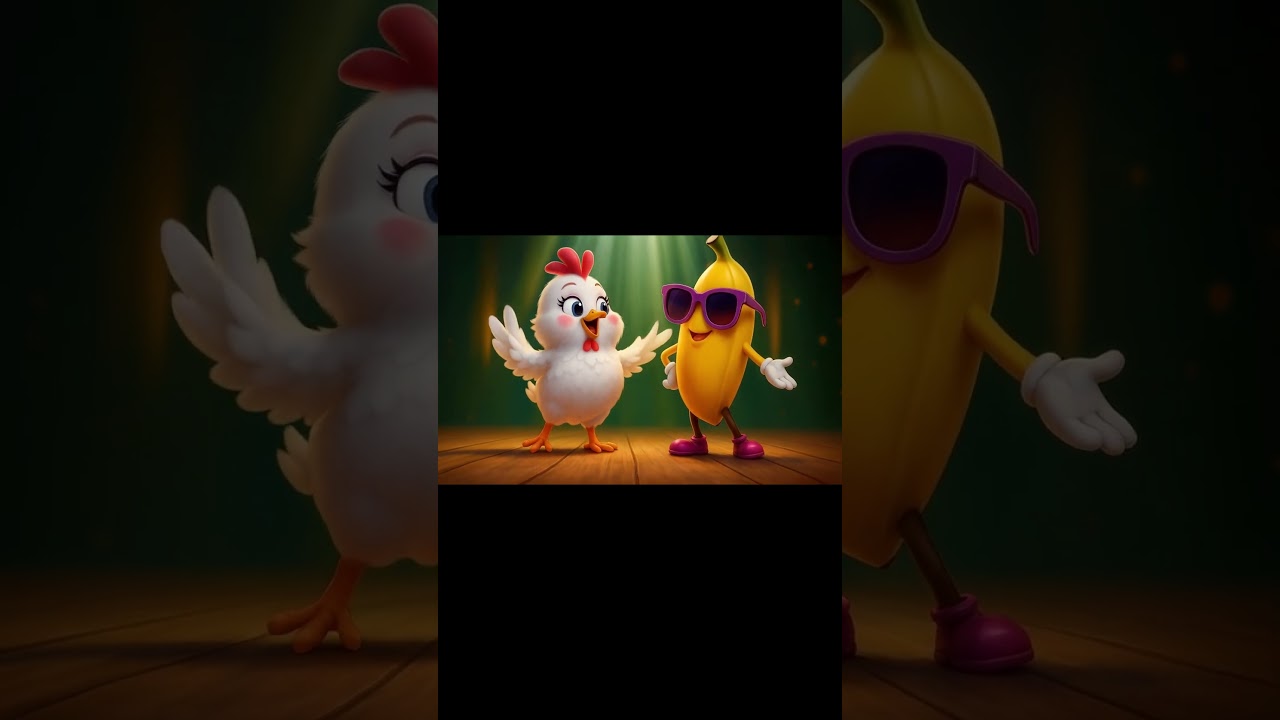 Storytelling through music - Chicken Banana - Thu Than Thien 84 #music #ChickenBanana  #kidsstories