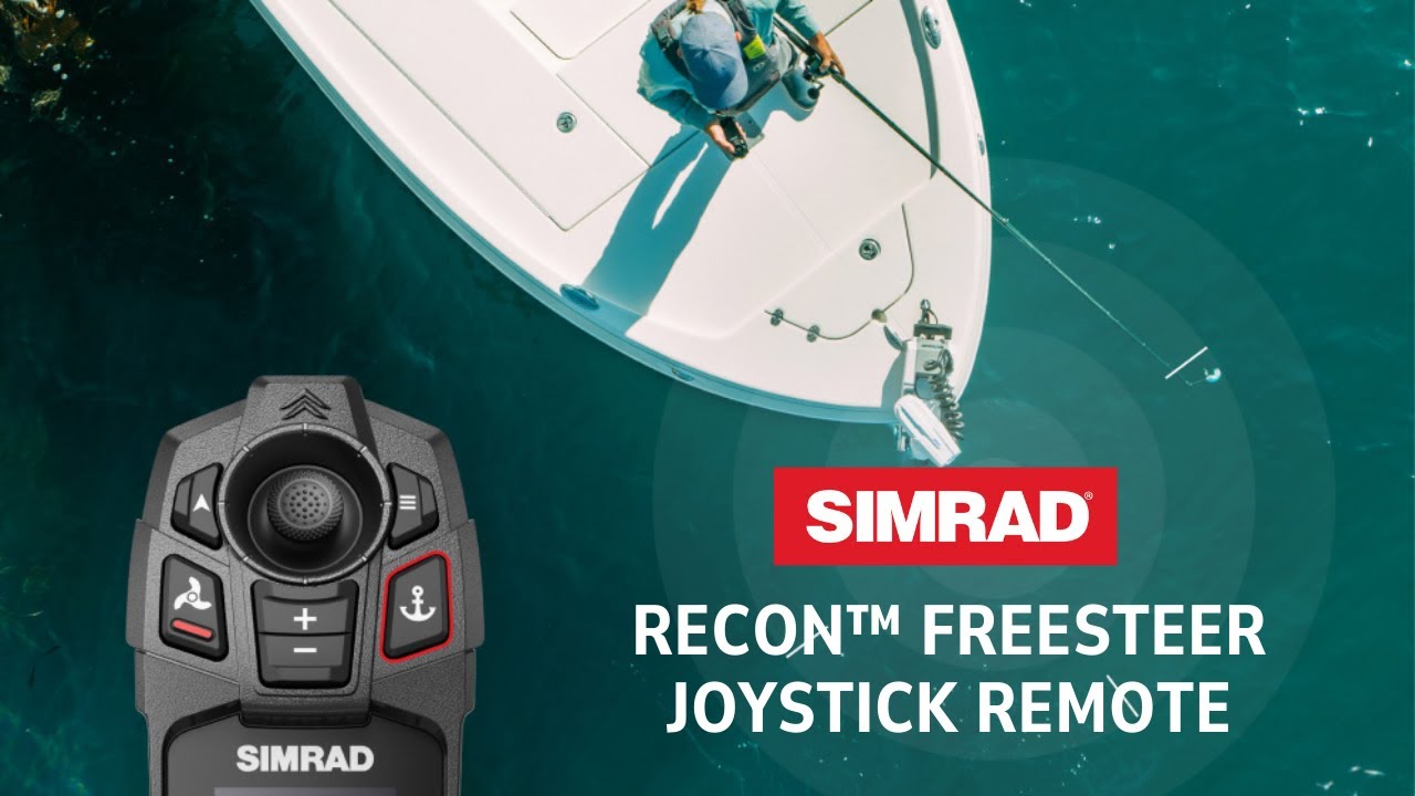 Meet Simrad&reg; RECON&trade; | Revolutionary FreeSteer&trade; Joystick Remote