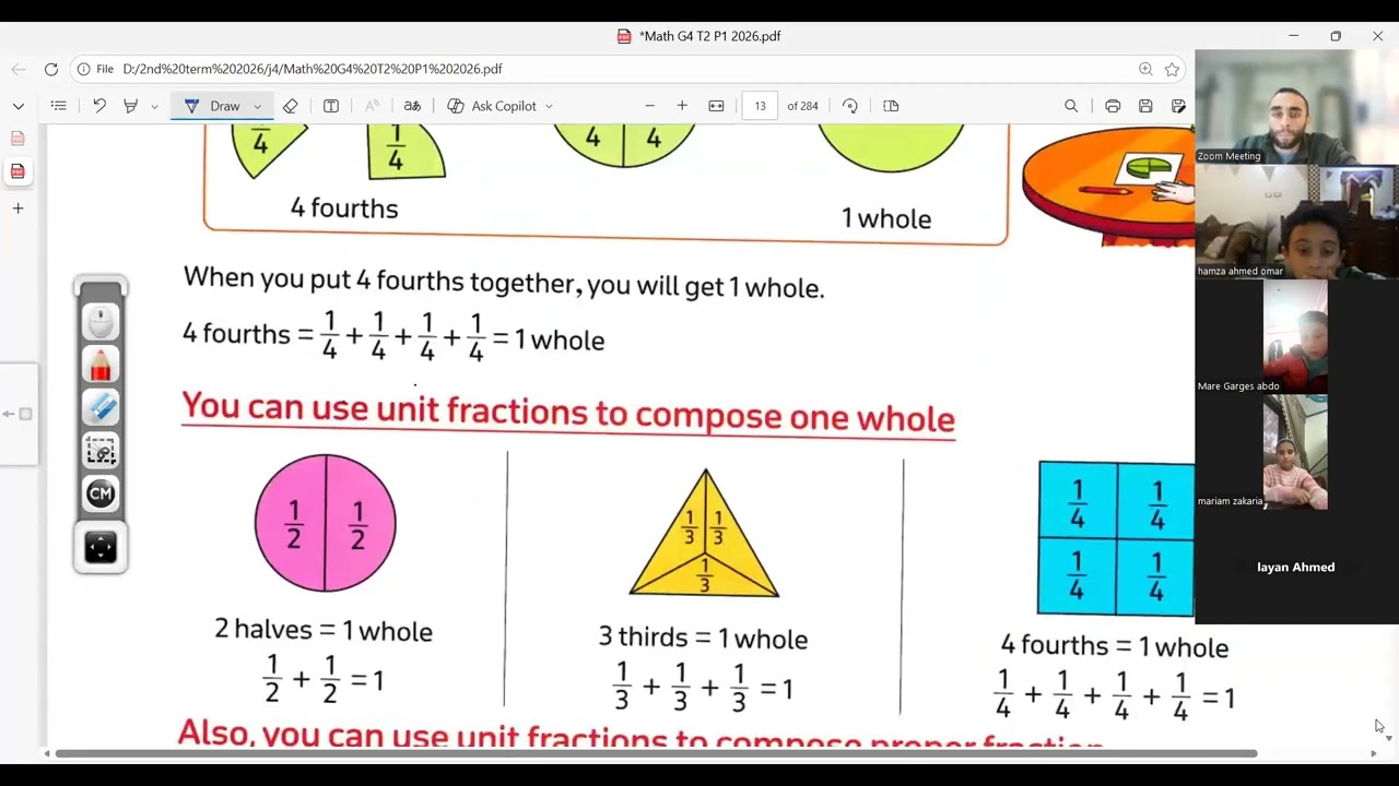 fractions first session